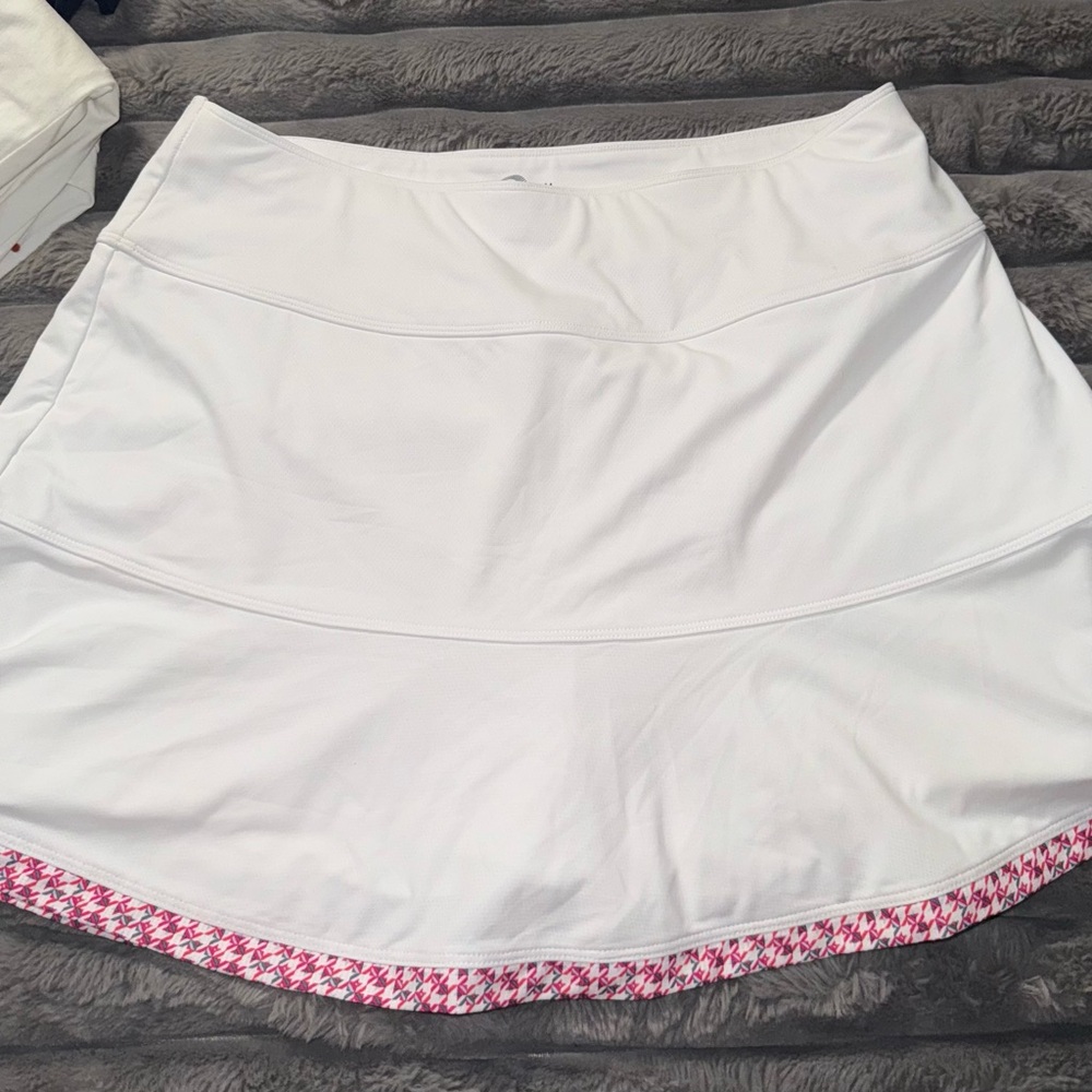 White and Pink Women's Skirt